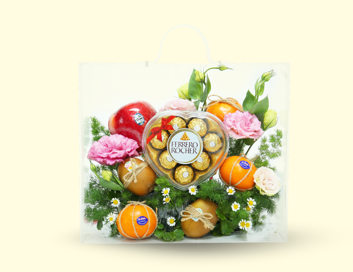 TERRISA Signature Acrylic Basket
